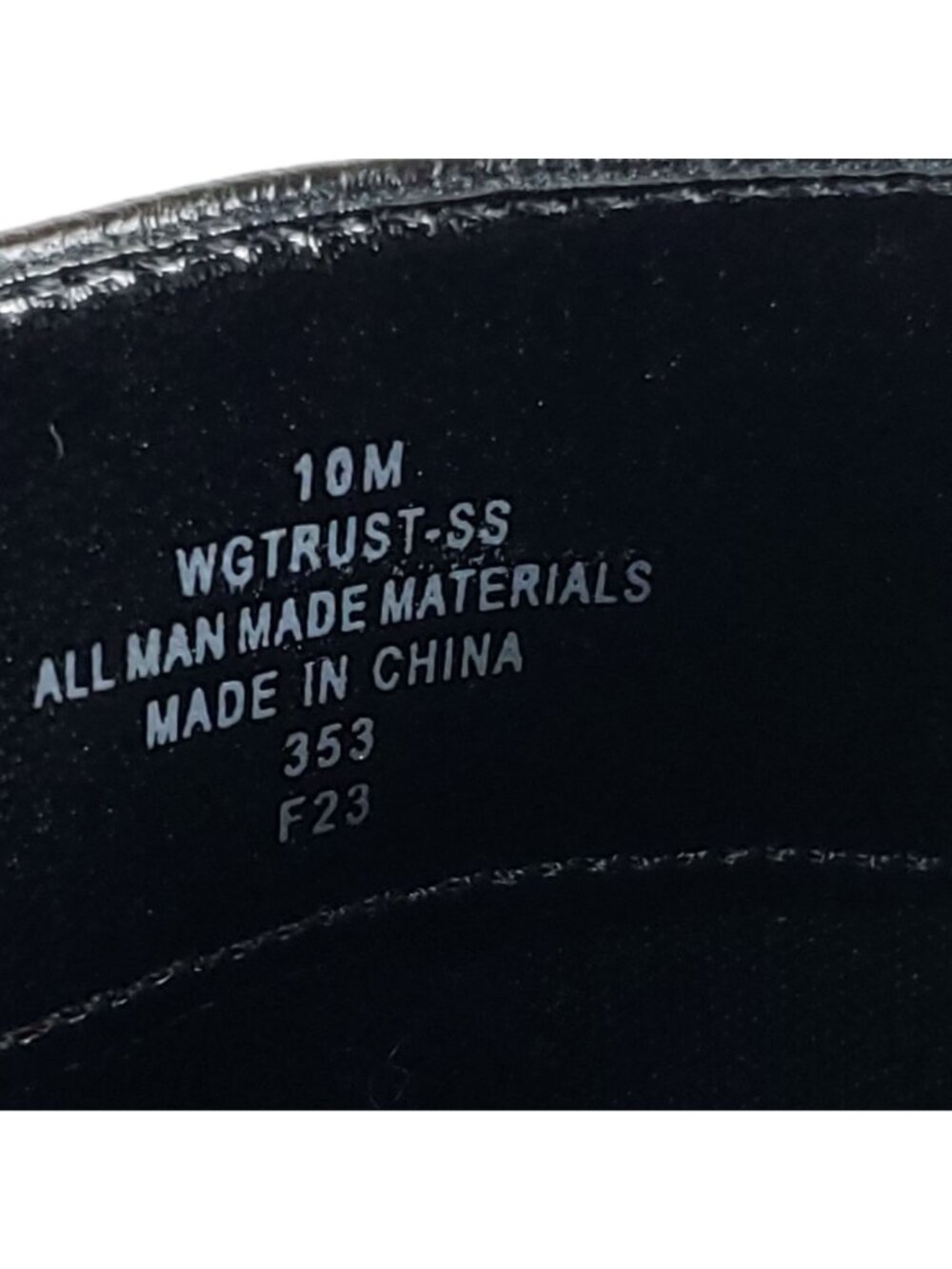 Guess Womens Black Chunky Heel Ankle Boots 10 All Man-Made Materials Rugged Sole - Picture 11 of 11